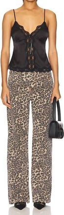 Lioness Top Model Jean In Brown