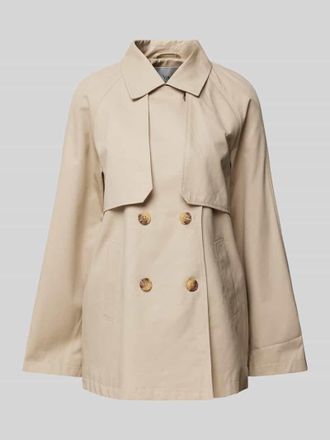 Vero Moda Trenchcoat mit Leistentaschen Modell VENICE in Beige, Gr&ouml;&szlig;e 38