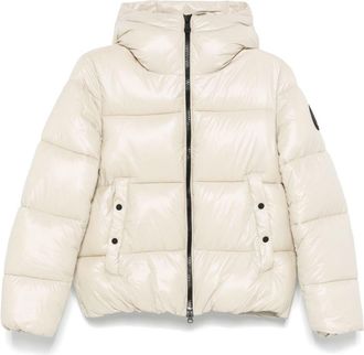 Save The Duck Biddy puffer jacket - women - Nylon/Nylon/Polyester - 3 - Neutrals