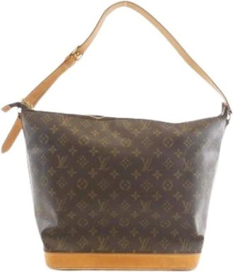 Louis Vuitton Pre-owned Shoulder Bags, female, Brown, Size: ONE SIZE Pre-owned Canvas Shoulder Bag