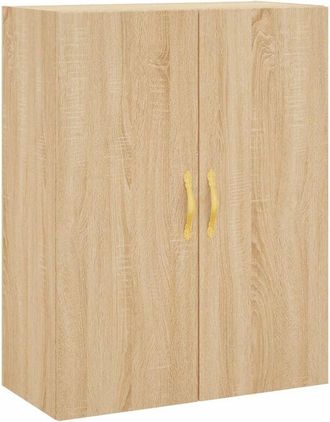 vidaXL Wall Mounted Cabinet Sonoma Oak 69.5x34x90 cm Vidaxl