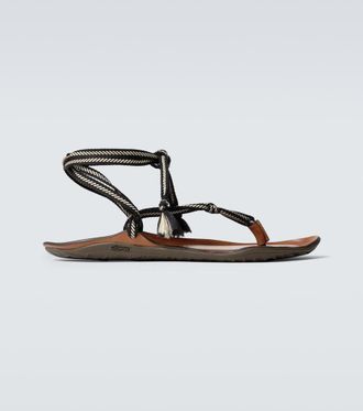 Christophe Lemaire Vibram woven sandals