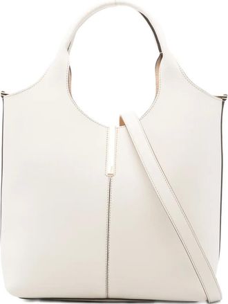 Tod's Borsa tote con tracolla rimovibile - Bianco