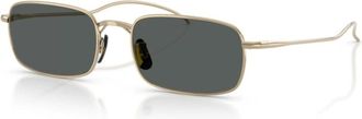 Oliver Peoples Tk-14 Zonnebril - unisex - Zonnebrillen - Geel - 53 MM - Accessoires