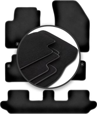 OEM Alfombrillas Premium Para Volvo Xc90 I Suv 7 Plazas (2002-2014)