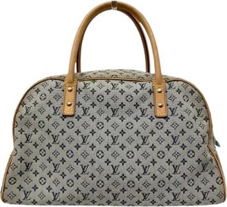 Louis Vuitton Pre-owned Vintage Handtas - Dames - Vintage Handtas - Beige - ONE Size - Katoen - Vintage