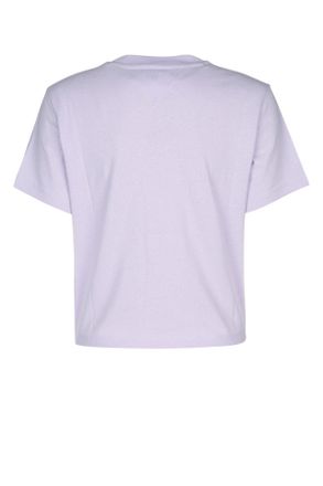 Tommy Hilfiger Womens Maglie Lavenderflower Recycled Cotton () Sweater