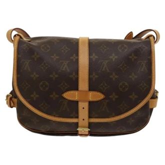 Louis Vuitton Pre-owned Cross Body Bags, female, Brown, Size: ONE SIZE Pre-owned Monogram Canvas Shoulder Bag