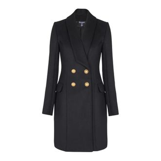 Balmain Mujer, Abrigos, Negro, Talla: 2XS