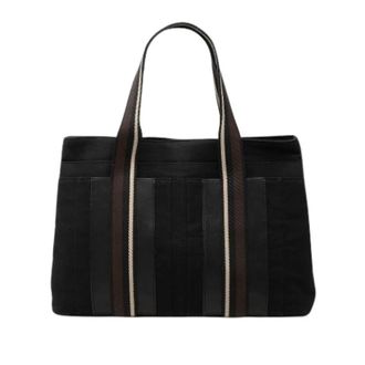 Herm&egrave;s Pre-owned Sac Troca Horizontal - Dames - Vintage Shopper - Zwart - ONE Size - Leer - Vintage
