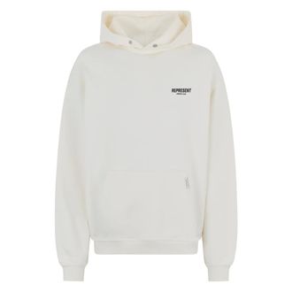 Represent Hoodies, male, White, Size: 2XL Hooded Owners Club sweatshirt