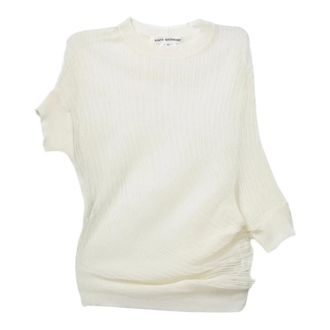 Junya Watanabe Dames, Tops, Wit, Maat: M Linnen