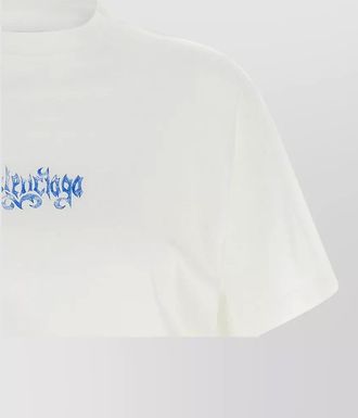Balenciaga sketchy logo-print jersey t-shirt