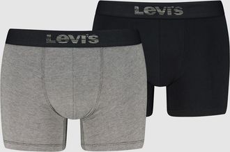 Levi's Opt III Boxer Brief 2 pack - Mens - 2XL - Black