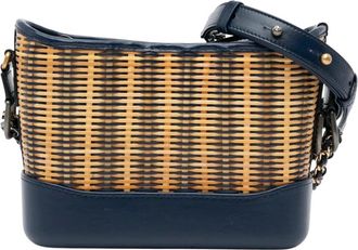 Chanel Bolso de Hombro Tejido Pre-owned - Pre-owned - Mujer - Azul - ONE SIZE