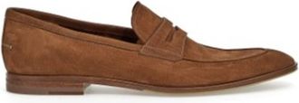 Bally Wedian Nubuk Penny Loafers, Brand Size 10.5 ( US Size 11.5 )
