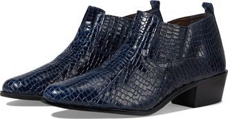 Stacy Adams Sandoval Heeled Boot Mens Boots Navy : 11.5 M, Leather/Synthetic