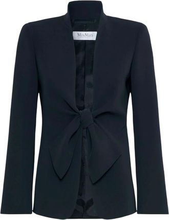 Max Mara Cady Jas - Dames - Blazers - Blauw - M - Jassen