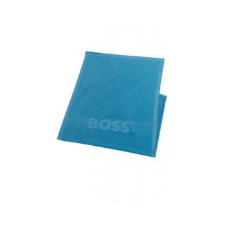 HUGO BOSS Accessoires, unisex, Blauw, ONE Size, Strandlaken Effen