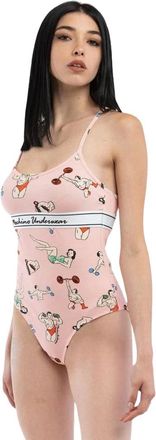 Moschino Fantasy Bodysuit - - Tops - Donna - Rosa - S