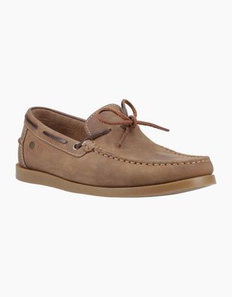 Cotswold Mens Cotswold Slad Leather Mens Tan Boat Shoes - Brown - Size: 11
