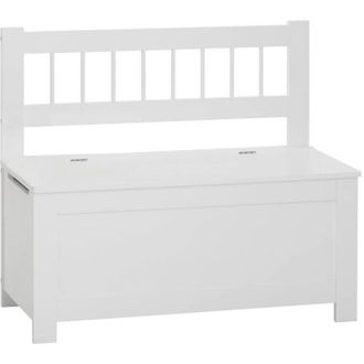 Atmosphera Atmosphera - Banco Arc&oacute;n Infantil Blanco De Madera Cr&eacute;ateur DInt&eacute;rieur