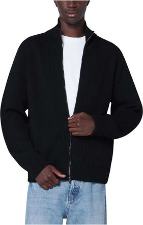 Roberto Collina Hombre, Jerseys, Negro, Talla: M