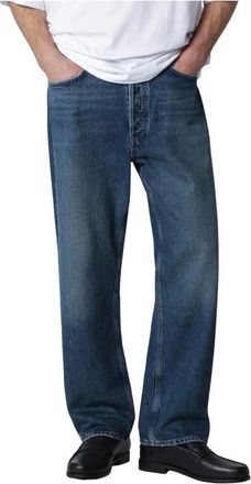 A Gold E Straight Jeans - Heren - Regular Fit Jeans - Blauw - W34 - Denim - Jeans