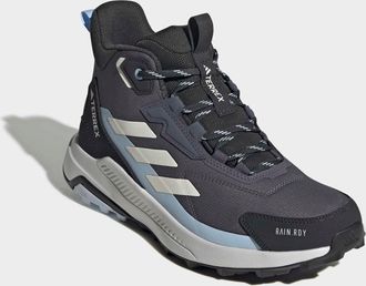 ADIDAS TERREX Wanderschuh ADIDAS TERREX TERREX ANYLANDER MID RAIN.RDY, Damen, Gr. 38,5, crystal sky, chalk wei&szlig;, semi flash aqua, Textil, Schuhe Wanderschuh, wasser