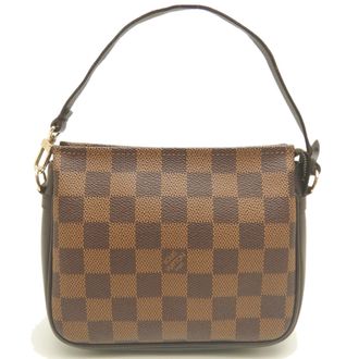 Louis Vuitton Brown Ebene Damier Canvas Pouch (Pre-Owned)
