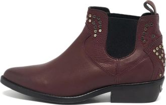 Zadig&Voltaire Stivali Thylana con borchie - Rosso