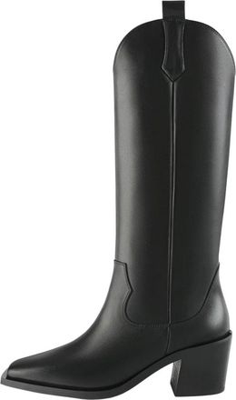 L37 Stijlvolle Dark Knights Schoenen - Dames - Cowboylaarzen - Zwart - 40 EU - Schoenen