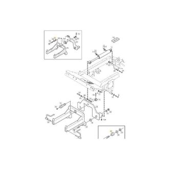 STIGA Sports Casquillo Separador 20.2x40x50.5 Znb Original Stiga - 1135-3055-01