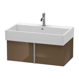 Duravit Mueble De Pared Duravit Vero Air 78,4 X 43,1 Cm, 1 Extra&iacute;ble, Para Vero Air 235080, Color (frente/cuerpo): Marr&oacute;n Oliva Laca Alto Brillo - Va612706161