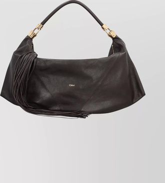 Chlo&eacute; chlo&eacute; carry small canvas shoulder bag