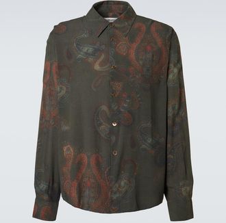 Our Legacy Beyond paisley shirt