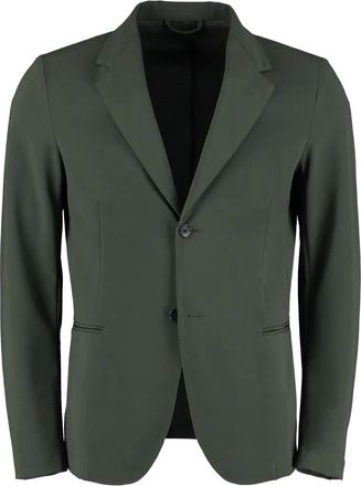THE (ALPHABET) Giacca monopetto con due bottoni - Verde