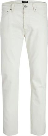 Jack & Jones Straight Jeans - Heren - Regular Fit Jeans - Wit - W36 L34 - Katoen - Jeans