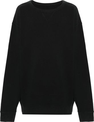 Maison Margiela Invitation cotton sweatshirt - unisex - Cotton - M - Black