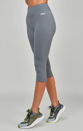 Siksilk Capri Esenciales Deportivos Gris para Mujer XS