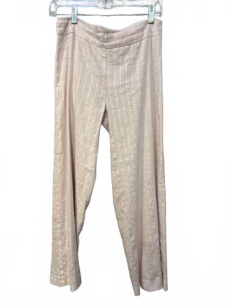 Avenue Montaigne Womens Alex Crop Wide Leg Pants In Soft Pink