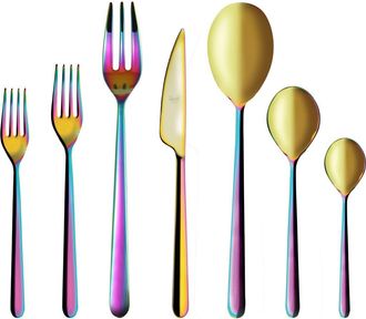 Mepra Linea Flatware Set - 32 Pieces in Rainbow at Nordstrom
