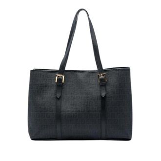 Fendi Pre-owned Vintage Tote Bag - Dames - Vintage Shopper - Zwart - ONE Size - Leer - Vintage