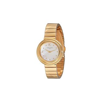 Pierre Cardin Watches, female, Yellow, Size: ONE SIZE Stainless Steel Dress Watch