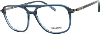 Ferragamo Salvatore Ferragamo Mens 56Mm Optical Frames