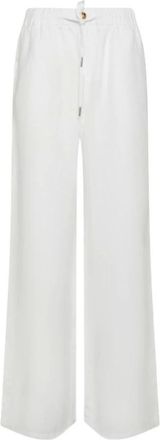 Sun 68 Mujer, Pantalones, Blanco, Talla: M