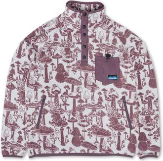 Kavu Teannaway Fleecepullover f&uuml;r Herren | lila
