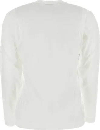Comme Des Gar&ccedil;ons Sleeve Long-Sleeve T-Shirt - White