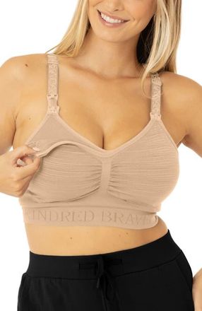 Kindred Bravely Busty Sublime Hands-Free Pumping & Nursing Bra -Sizing Options from E-H Cup in Beige at Nordstrom, Size X-Large G