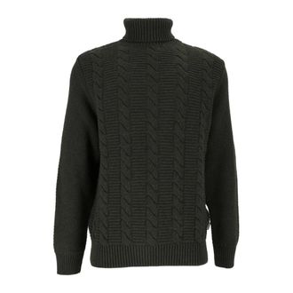 Barbour Staplecross Rollneck Sweater - - Knitwear - Uomo - Verde - XL